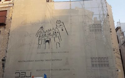 La rehabilitación de la Casa del Reloj de Jaén estará lista para la próxima primavera
