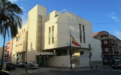 Construcciones Calderón realiza trabajos de rehabilitación en la Comisaría de la Policía Nacional de Fuengirola