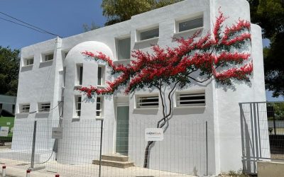 Murales de José Ríos para hacer más humano el Centro de Transfusión Sanguinea de Jaén