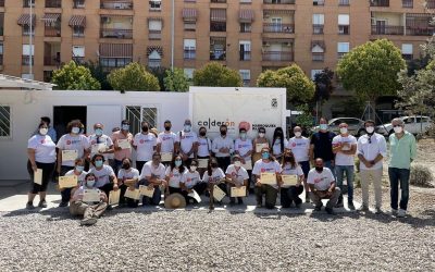 Clausurado el II Campo de Voluntariado Arqueológico de Marroquíes Bajos, patrocinado por Construcciones Calderón