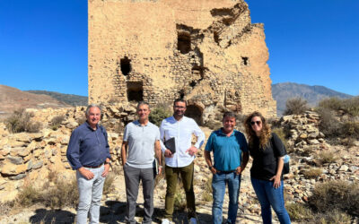 Obras de emergencia para consolidar el castillo de Castell de Ferro (Granada)