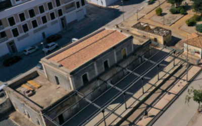 Construcciones Calderón recupera la memoria ferroviaria de Martos con la rehabilitación de la antigua Renfe